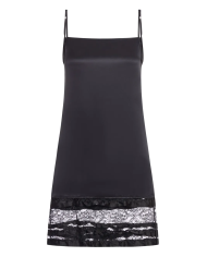 Boudoir Slip Dress - Pasqualetti - Black