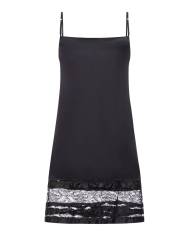 Boudoir Slip Dress - Pasqualetti - Black