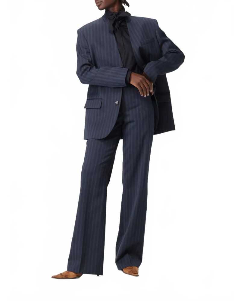 Veste En Laine - Moschino - Multi Blue Veste En Laine - Moschino - Multi Blue