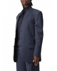 Veste En Laine - Moschino - Multi Blue Veste En Laine - Moschino - Multi Blue