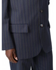 Veste En Laine - Moschino - Multi Blue Veste En Laine - Moschino - Multi Blue