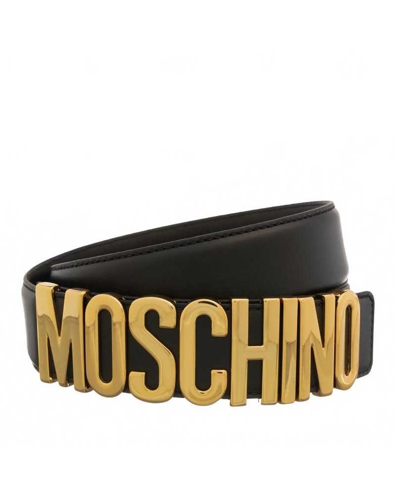Velvet Belt - Moschino - Black