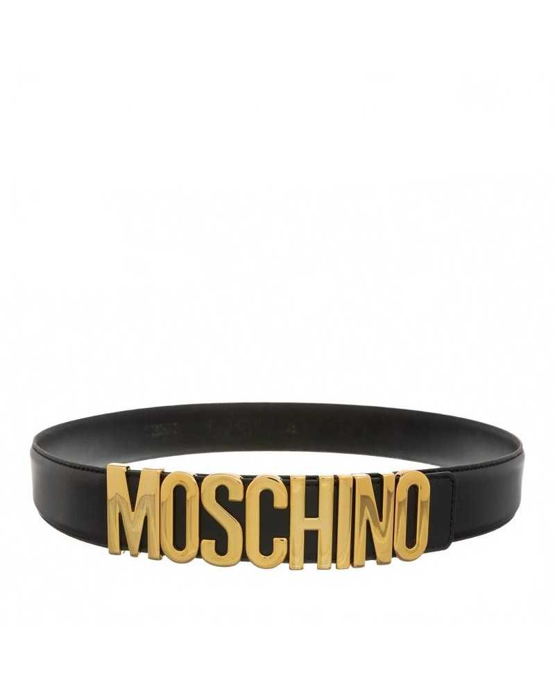 Velvet Belt - Moschino - Black