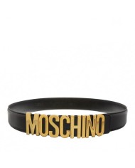 Velvet Belt - Moschino - Black
