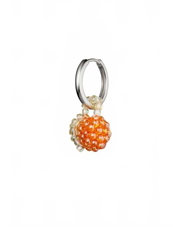 Mini Bright Orange Earring - Pura Utz - Orange Mini Bright Orange Earring - Pura Utz - Orange