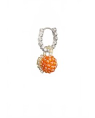 Mini Bright Orange Earring - Pura Utz - Orange Mini Bright Orange Earring - Pura Utz - Orange