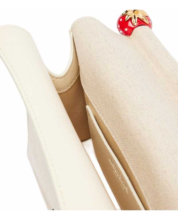 La Petite Pochette Rond Carre - Jacquemus - Light Greige