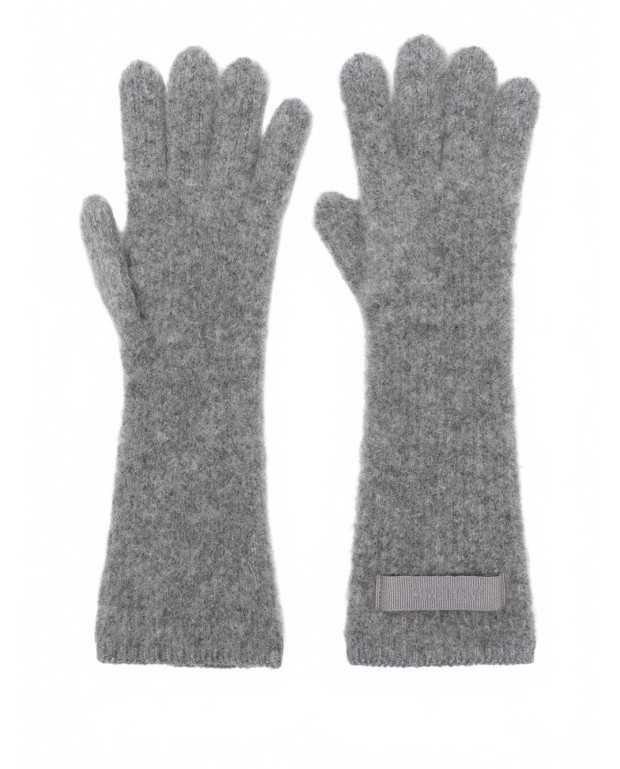 Gros Grain Gloves - Jacquemus - Dark Grey