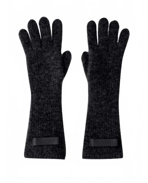Les Gants Gros Grain - Jacquemus - Black