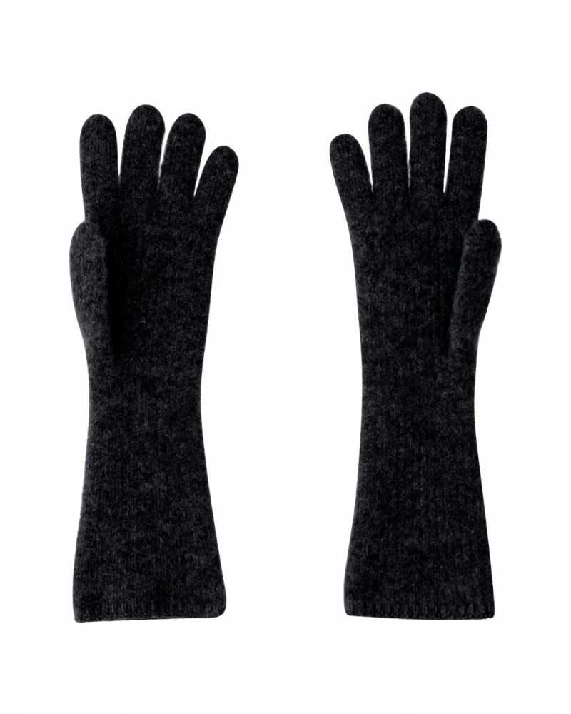 Gros Grain Gloves - Jacquemus - Black Gros Grain Gloves - Jacquemus - Black
