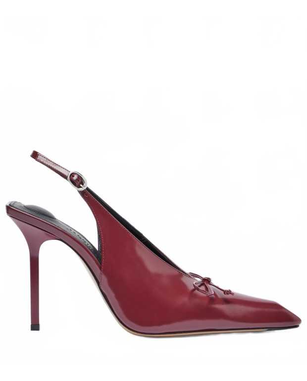 Cubisto Slingbacks - Jacquemus - Burgundy