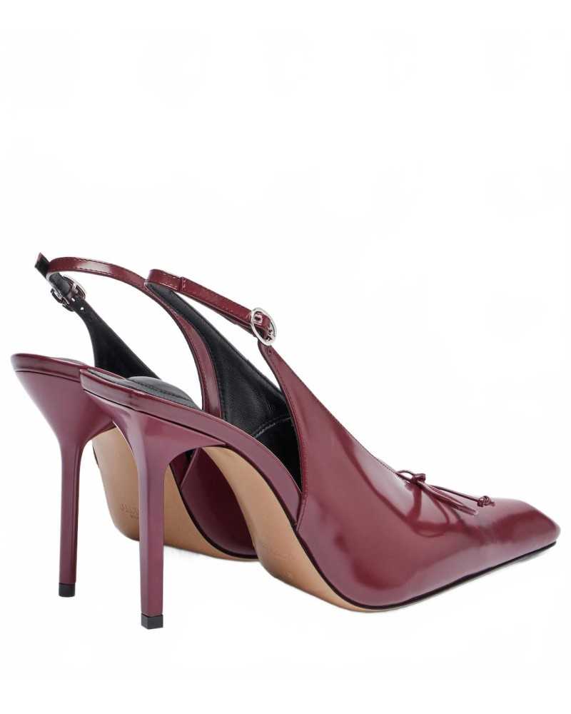 Cubisto Slingbacks - Jacquemus - Burgundy Cubisto Slingbacks - Jacquemus - Burgundy