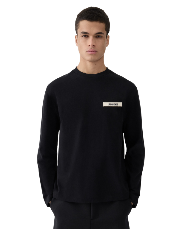 Le Tshirt Gros Grain Manches Longues - Jacquemus - Black Le Tshirt Gros Grain Manches Longues - Jacquemus - Black