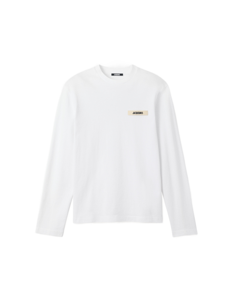 The Gros Grain Long Sleeve Tshirt - Jacquemus - White