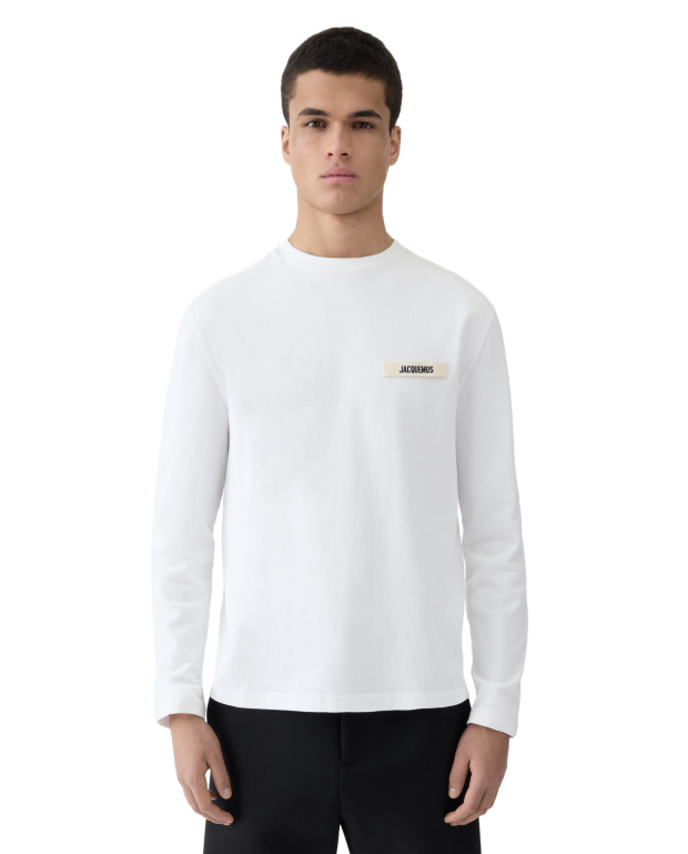 Le Tshirt Gros Grain Manches Longues - Jacquemus - White Le Tshirt Gros Grain Manches Longues - Jacquemus - White