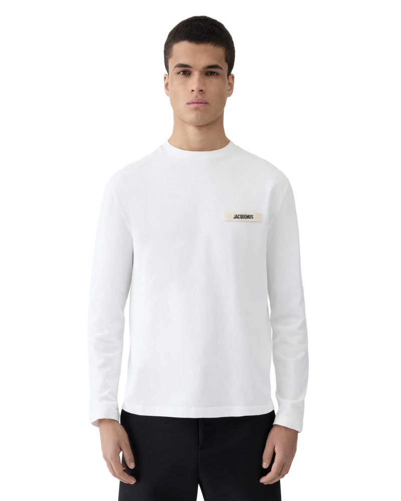 The Gros Grain Long Sleeve Tshirt - Jacquemus - White