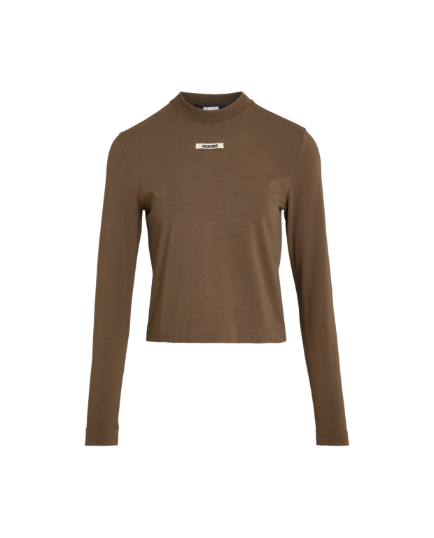 Le T-shirt Gros Grain Femme - Jacquemus - Brown