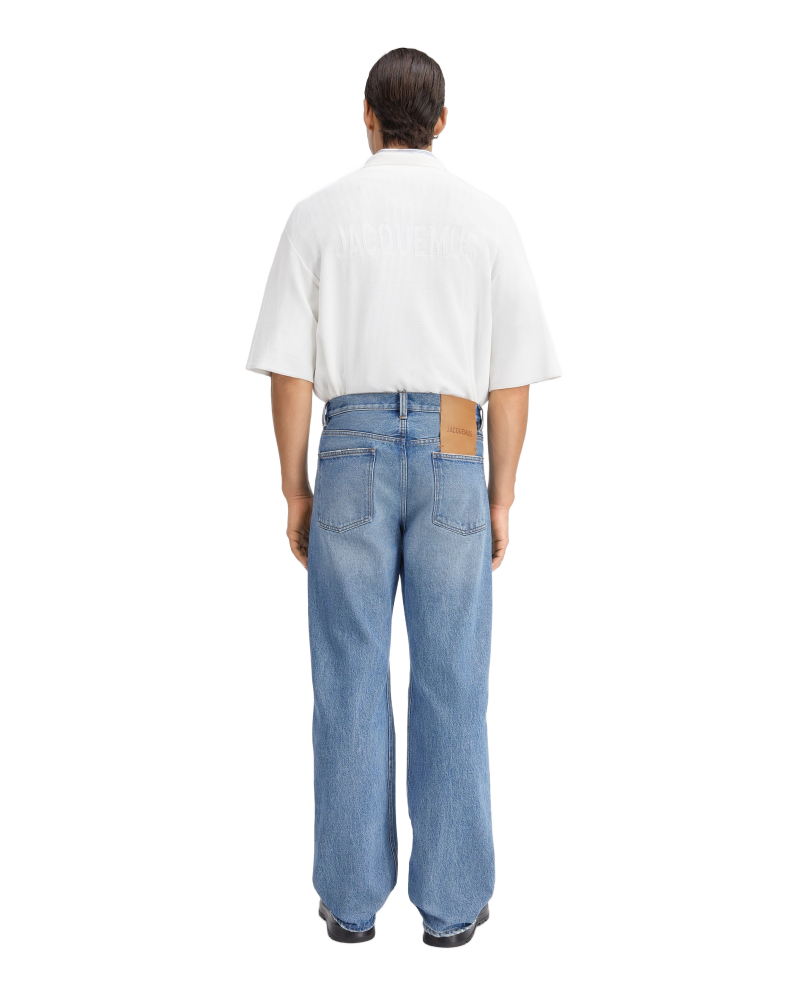 Le De Nîmes Droit - Jacquemus - Blue / Tabac Le De Nîmes Droit - Jacquemus - Blue / Tabac