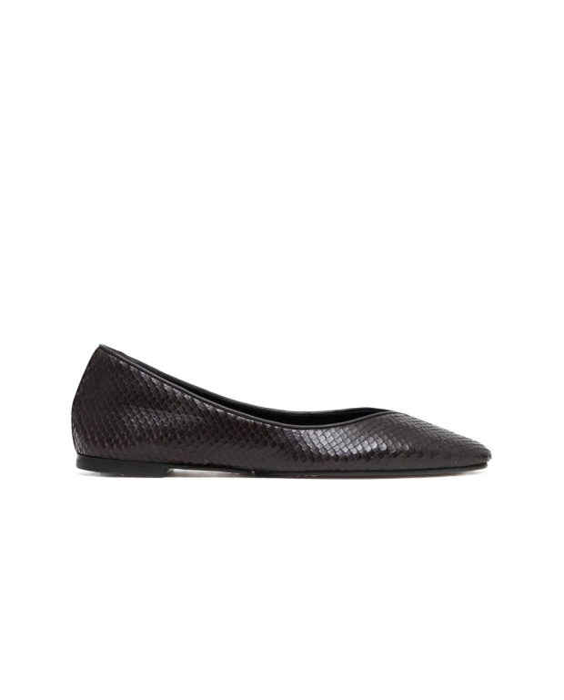 Les Ballerines Ovalo - Jacquemus - Dark Brown