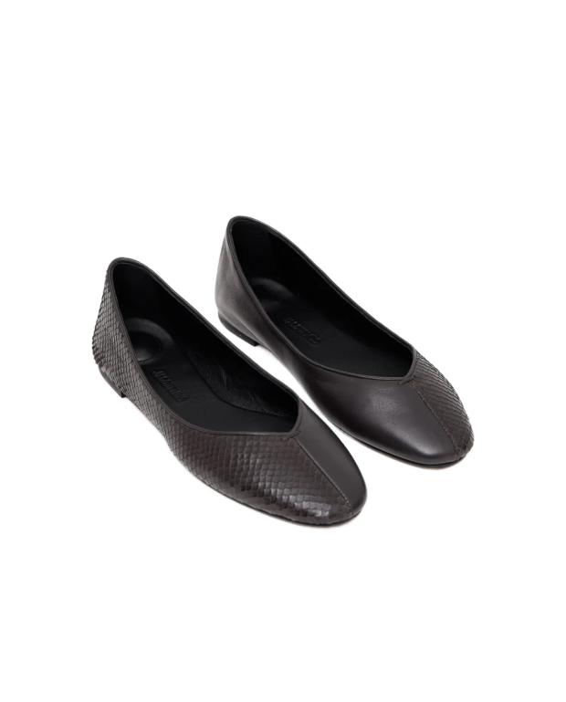 Ovalo Ballerinas - Jacquemus - Dark Brown Ovalo Ballerinas - Jacquemus - Dark Brown