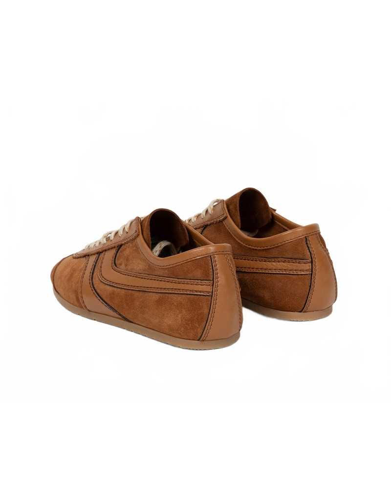 Suede Sneakers - Dries Van Notten - Tan Suede Sneakers - Dries Van Notten - Tan