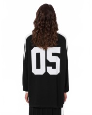 Knitted Merino Polo Smiley - Moschino - Black Knitted Merino Polo Smiley - Moschino - Black