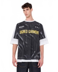 Organic Cotton Jersey T-shirt - Moschino - Dark Grey