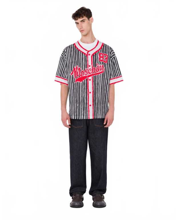 Moschino Organic Cotton Jersey Print T-Shirt - Moschino - Black