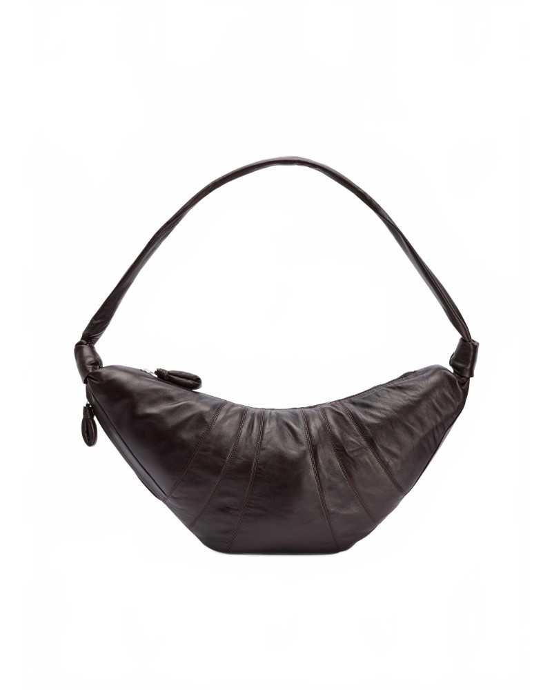 Large Croissant Bag - Lemaire - Dark Chocolate