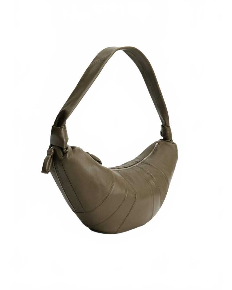 Large Croissant Bag - Lemaire - Dark Khaki