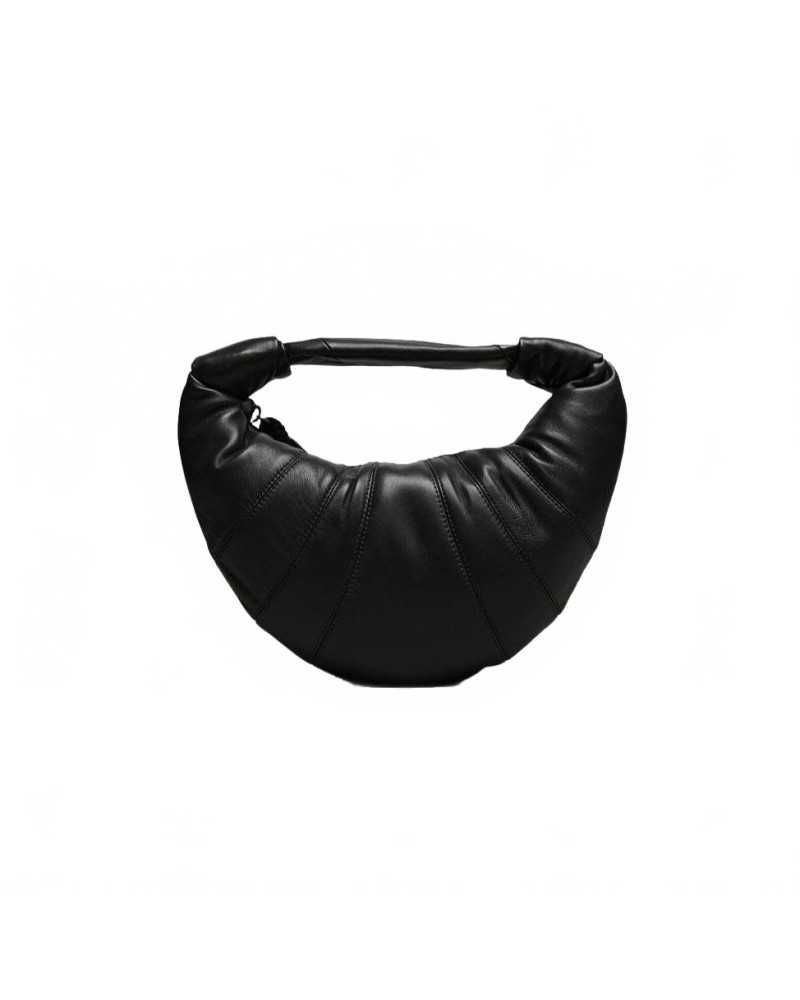 Mini Fortune Croissant Bag - Lemaire - Granite Blue