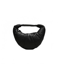 Mini Fortune Croissant Bag - Lemaire - Granite Blue