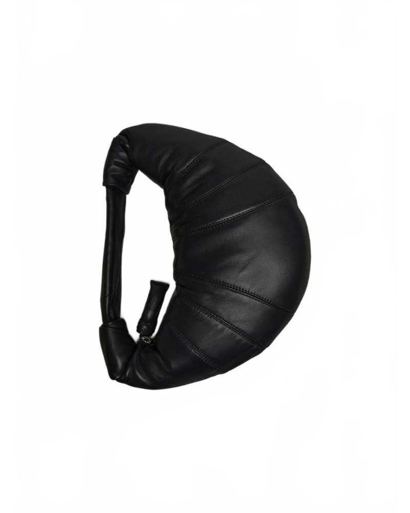 Mini Fortune Croissant Bag - Lemaire - Granite Blue