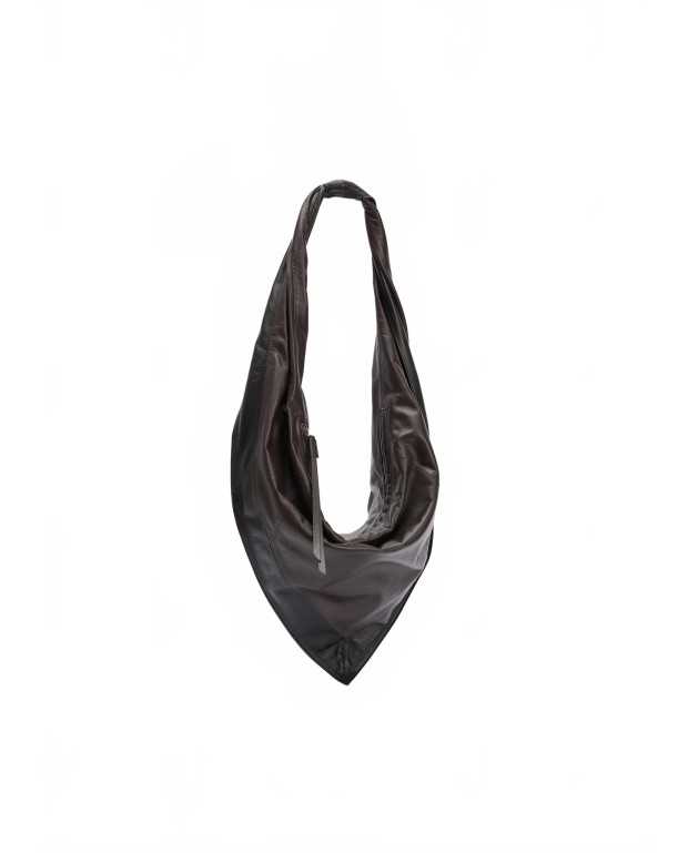 Scarf Bag Small - Lemaire - Black / Dark Chocolate