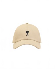 Casquette Broderie Ami De Coeur Noir - Ami - Beige