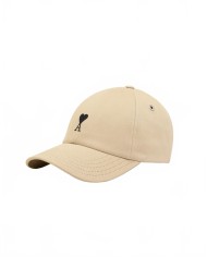 Ami De Coeur Embroidery Cap Black - Ami - Beige