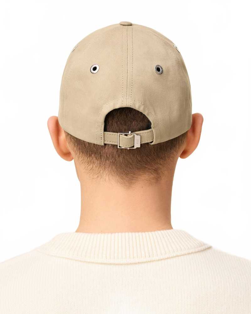 Ami De Coeur Embroidery Cap Black - Ami - Beige