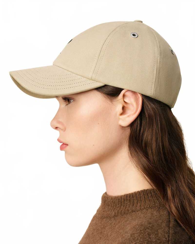 Ami De Coeur Embroidery Cap Black - Ami - Beige