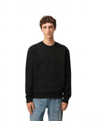 Sweatshirt Black Ami De Coeur Red - Ami - Black