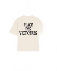 T-shirt Blanc Imprimé Place Des Victoires En Coton - Ami - Blanc