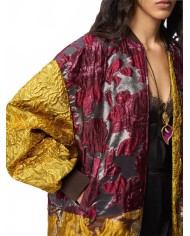 Bomber In Patchwork Jacquard - Nina Ricci - Jacquard