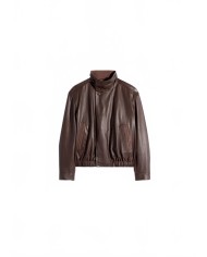 Soft Leather Blouson - Lemaire - Chocolat