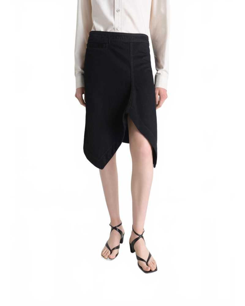 Asymmetric Skirt - Lemaire - Black