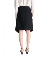 Asymmetric Skirt - Lemaire - Noir