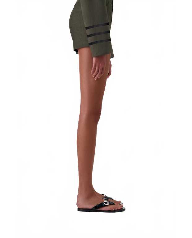 C Logo Flip Flops - Coperni - Black