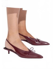 Les Slingbacks Cubisto - Jacquemus - Burgundy Les Slingbacks Cubisto - Jacquemus - Burgundy