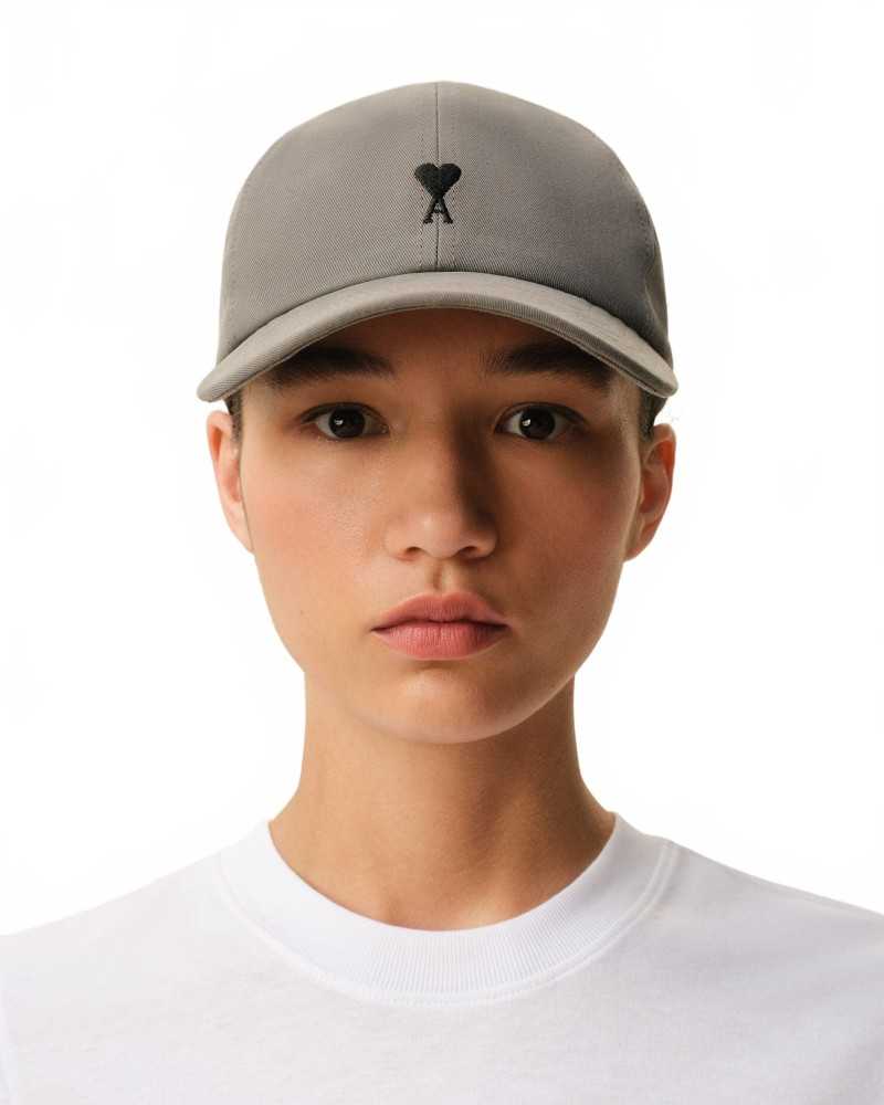 Ami De Coeur Embroidery Cap Black - Ami - Carbon