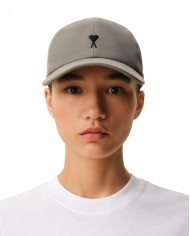 Ami De Coeur Embroidery Cap Black - Ami - Carbon
