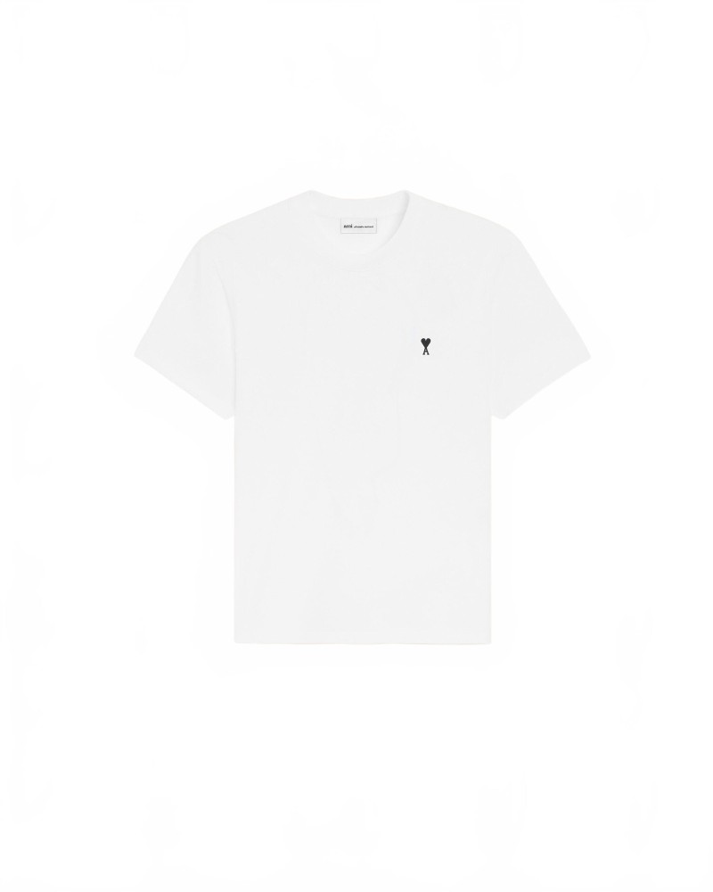 Tshirt Avec Ami De Coeur Contraste - Ami - Blanc