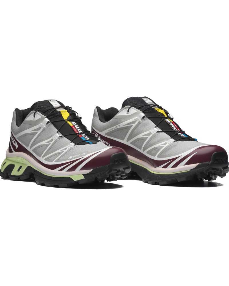 XT-6 Gtx - Salomon - Paloma / Maroon Banner XT-6 Gtx - Salomon - Paloma / Maroon Banner